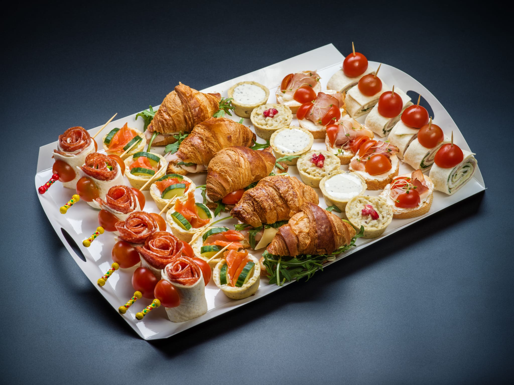 Platou Mini Party Mix 2 - preparate festive format mini